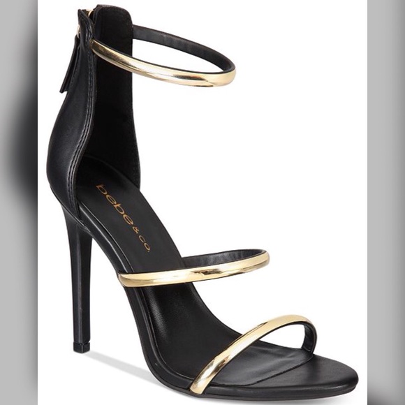 bebe Shoes - bebe Berdine Ankle-Strap Dress Sandals